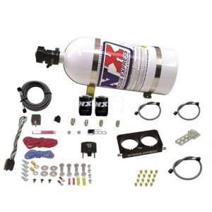 Ford Mustang Mach 1 Nitrous Oxide Kit - Nitrous Express - 4 Valve Plate System with 10lb Bottle - `03-`04